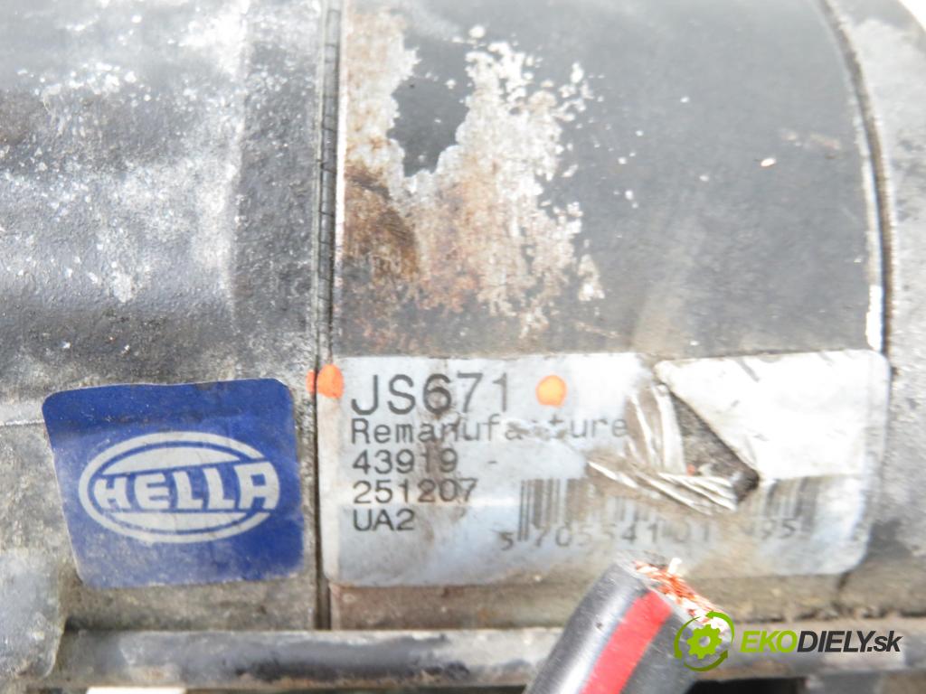 SUBARU FORESTER (SF_) SUV 1999 92,00 2.0 AWD 125 - EJ202 1994,00 startér JS671 (Startér)