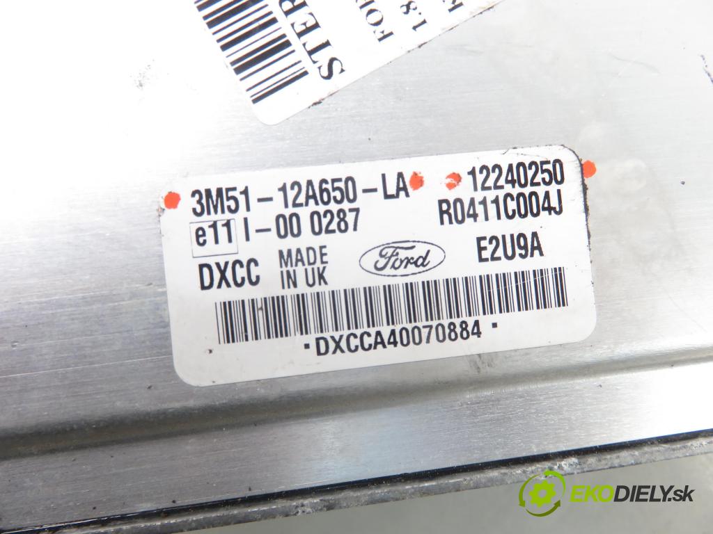 FORD FOCUS (DAW, DBW) HB 2004 74,00 1.8 TDCi - FFDA 1753,00 Riadiaca jednotka Motor 3M5112A650LA ; 12240250