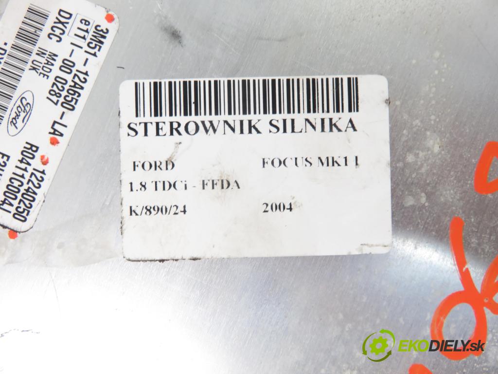FORD FOCUS (DAW, DBW) HB 2004 74,00 1.8 TDCi - FFDA 1753,00 Riadiaca jednotka Motor 3M5112A650LA ; 12240250