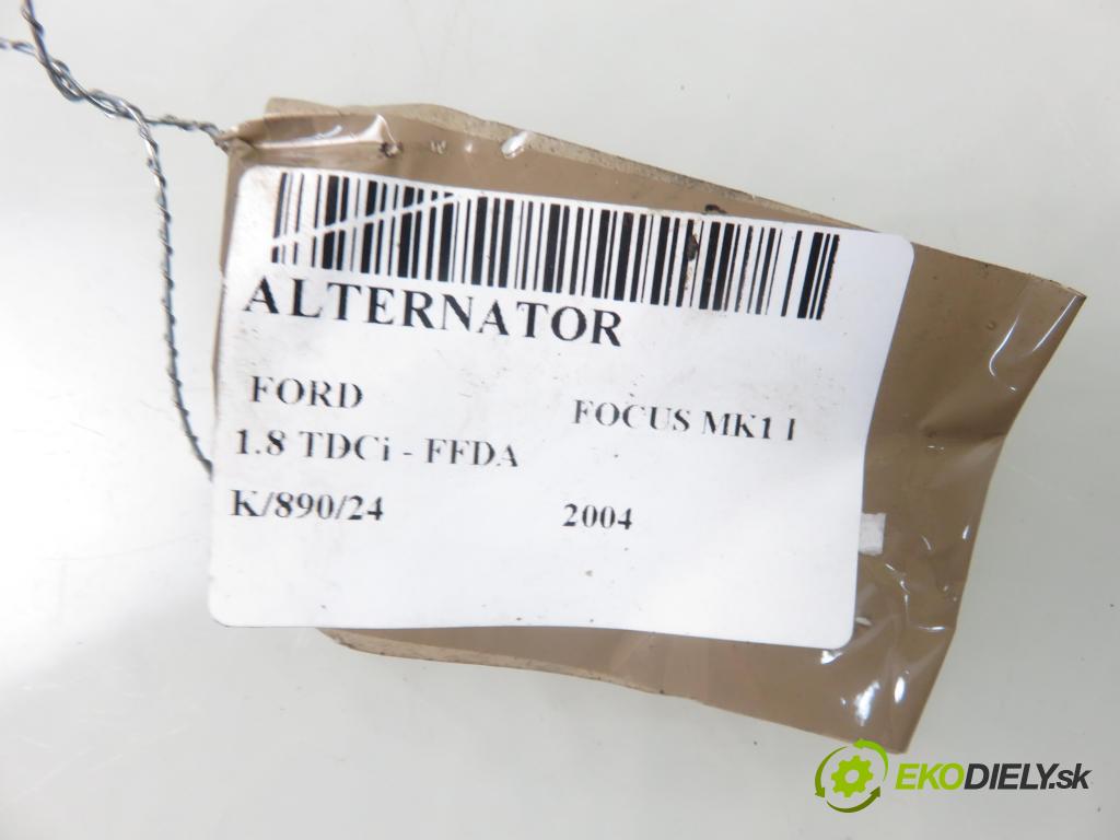 FORD FOCUS (DAW, DBW) HB 2004 74,00 1.8 TDCi - FFDA 1753,00 spojková sada alternátora