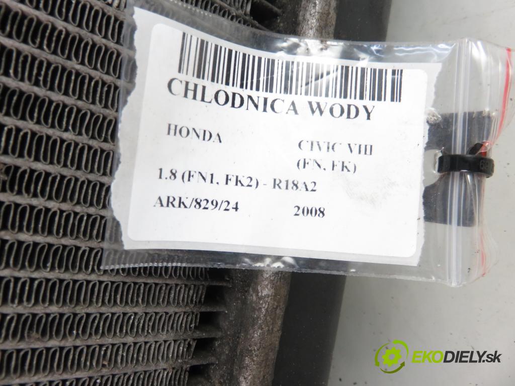 HONDA CIVIC VIII Hatchback (FN, FK) HB 2008 103,00 1.8 (FN1, FK2) - R18A2 1799,00 chladič vody MF2220003720