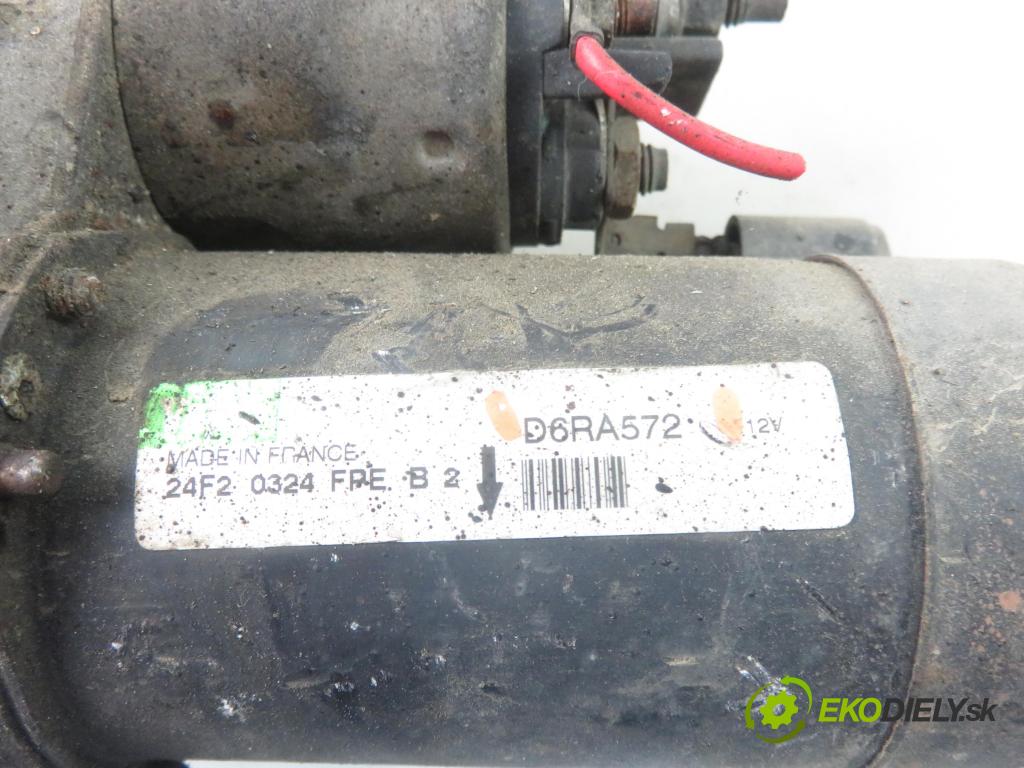 PEUGEOT 307 (3A/C) HB 2002 80,00 1.6 16V - NFU (TU5JP4) 1587,00 startér D6RA572 (Startér)