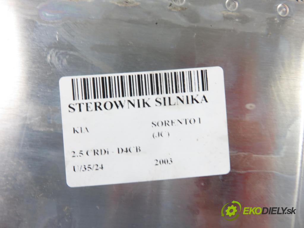 KIA SORENTO I (JC) SUV 2003 103,00 2.5 CRDi 140 - D4CB 2497,00 Riadiaca jednotka Motor 0281010956 ; 391004A715