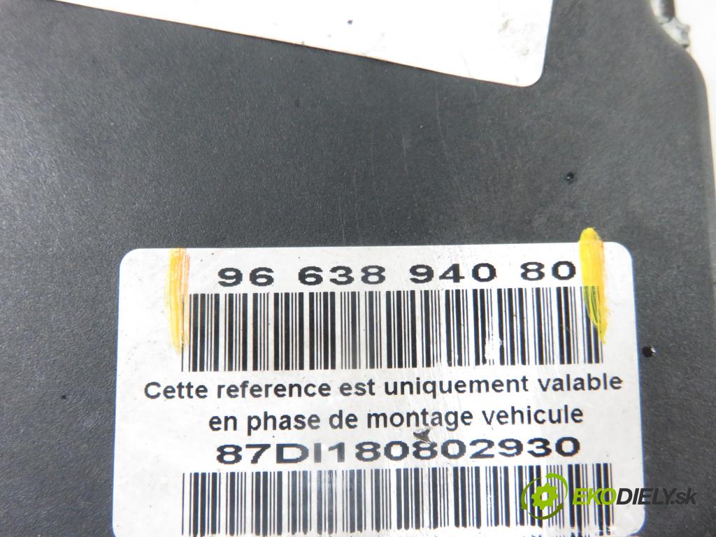 PEUGEOT 407 (6D_) SEDAN 2008 100,00 2.0 HDi 135 - RHR 1997,00 Pumpa ABS 0265950659 ; 9663894080 (Pumpy ABS)