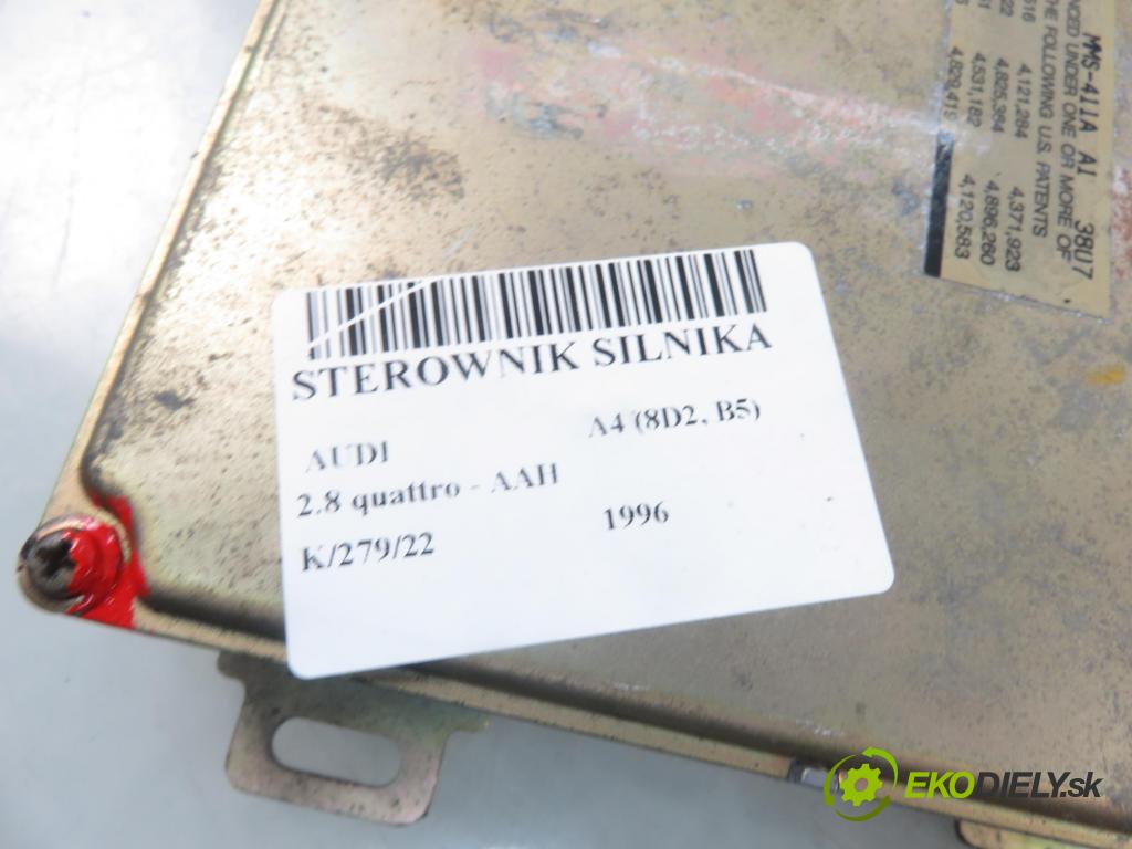 AUDI A4 (8D2, B5) SEDAN 1996 128,00 2.8 quattro - AAH 2771,00 Riadiaca jednotka Motor 8D0906266B
