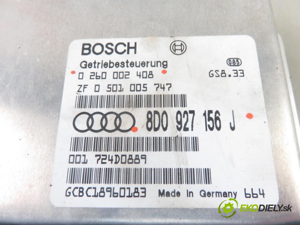 AUDI A4 (8D2, B5) SEDAN 1996 128,00 2.8 quattro - AAH 2771,00 Riadiaca jednotka prevodovky 0260002408 ; 8D0927156J
