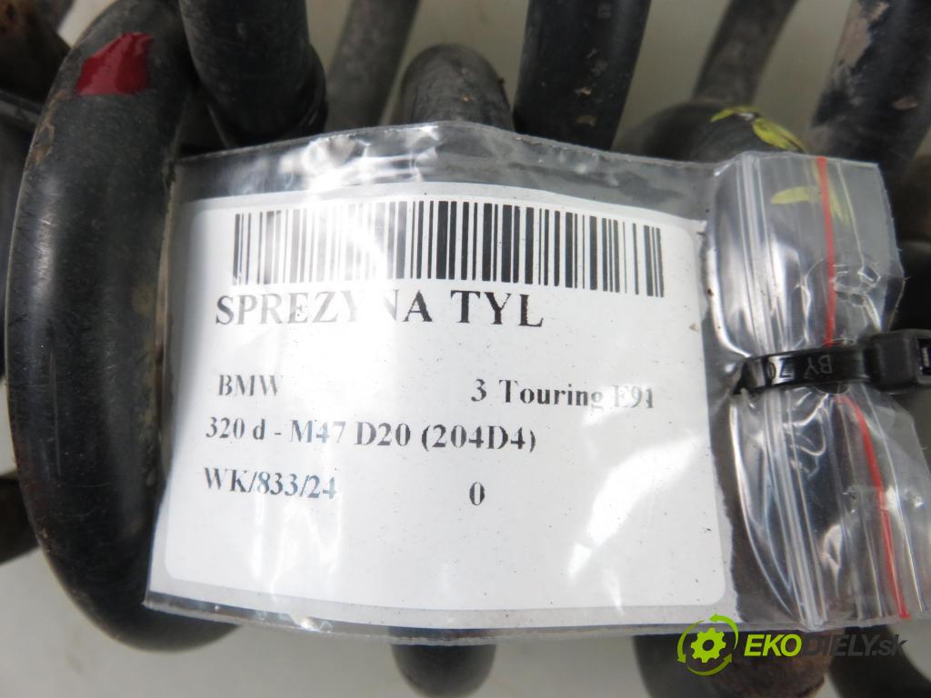 BMW 3 Touring (E91) KOMBI 2007 120,00 2.0 320 d 163 - M47 D20 (204D4) 1995,00 Pružina zadné