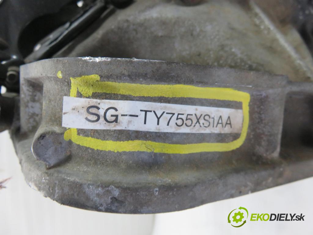 SUBARU FORESTER (SF_) SUV 1999 92,00 2.0 AWD 125 - EJ202 1994,00 Prevodovka MANUALNA TY755XS1AA