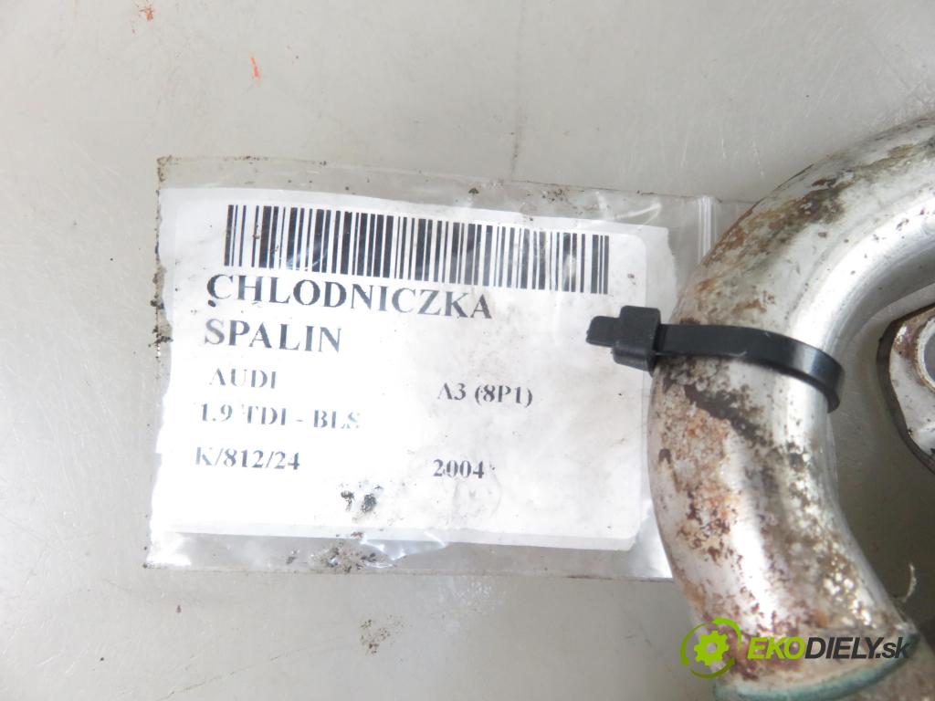 AUDI A3 (8P1) HB 2004 77,00 1.9 TDI - BLS 1896,00 Chladič spalín 03G131512G