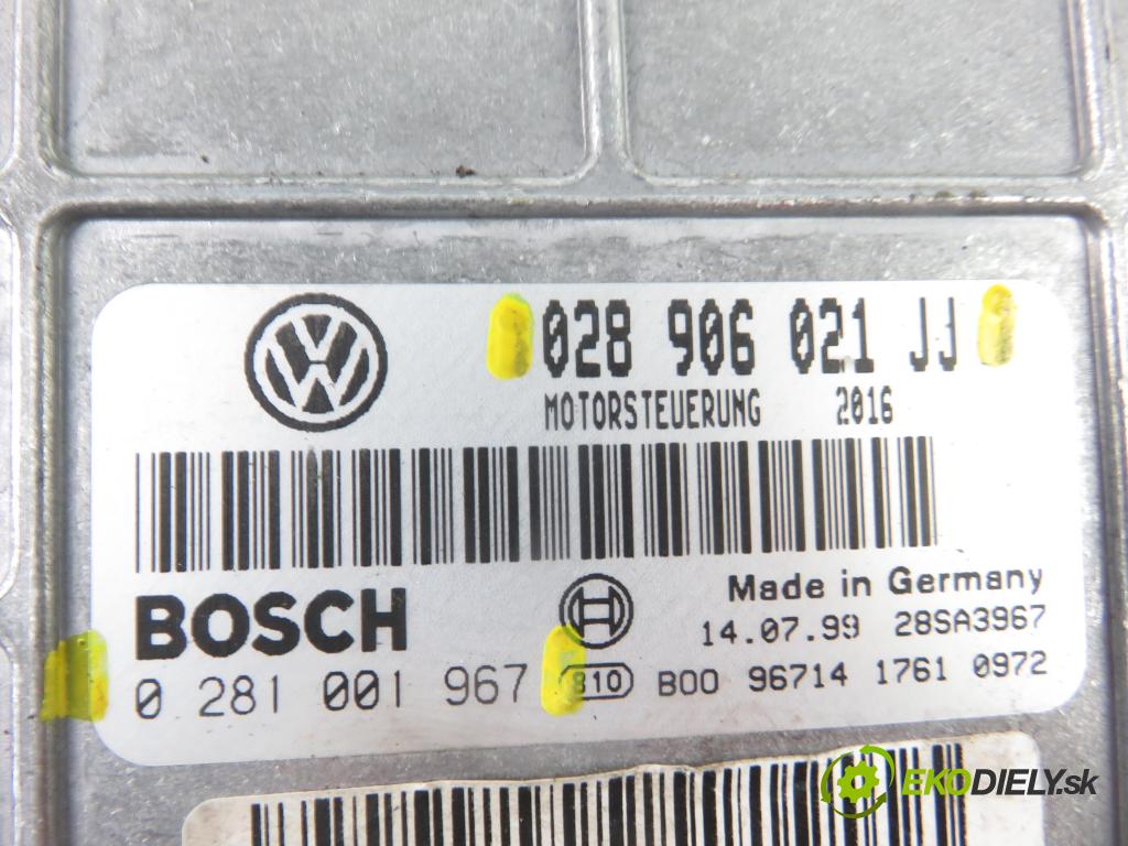 SEAT ALHAMBRA (7V8, 7V9) MINIVAN 2000 81,00 1.9 TDI 110 - AFN 1896,00 Riadiaca jednotka Motor 028906021JJ ; 0281001967