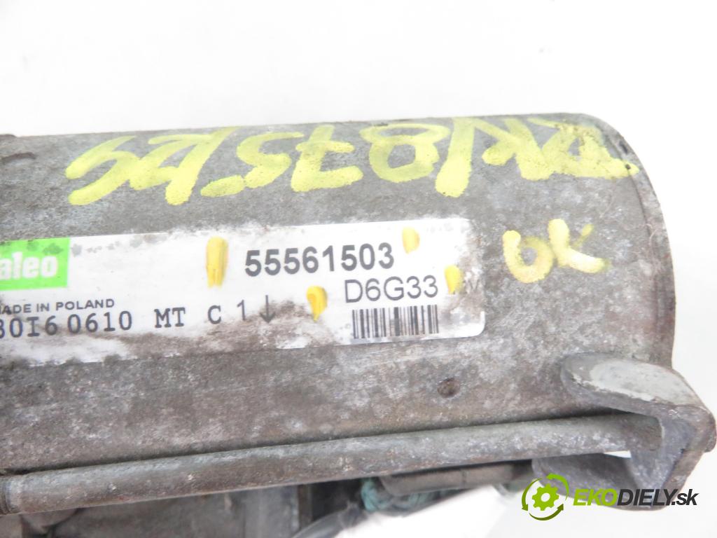 SUZUKI SWIFT III (MZ, EZ) HB 2006 51,00 1.3 DDiS (RS 413D) 69 - Z13DT 1248,00 startér 55561503 ; D6G33 (Startér)