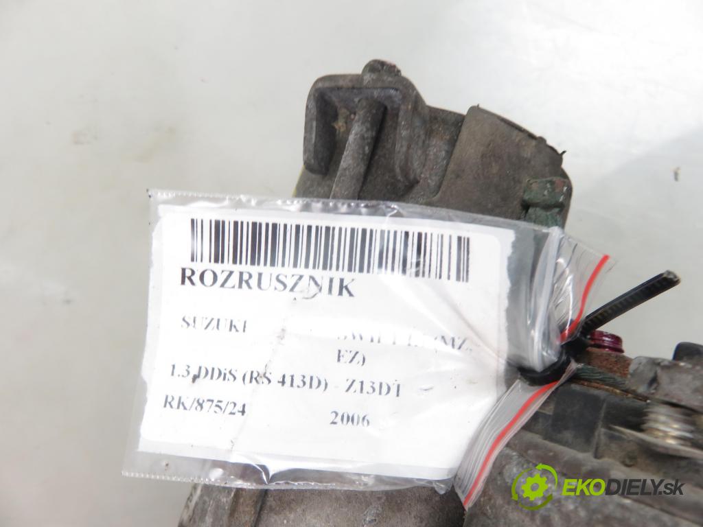 SUZUKI SWIFT III (MZ, EZ) HB 2006 51,00 1.3 DDiS (RS 413D) 69 - Z13DT 1248,00 startér 55561503 ; D6G33 (Startér)
