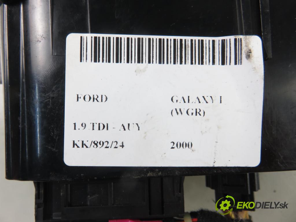 FORD GALAXY (WGR) MINIVAN 2000 85,00 1.9 TDI PD 115 - AUY 1896,00 Panel kúrenia KLIMATIZACE: 7M5907049C ; YM2119980BD