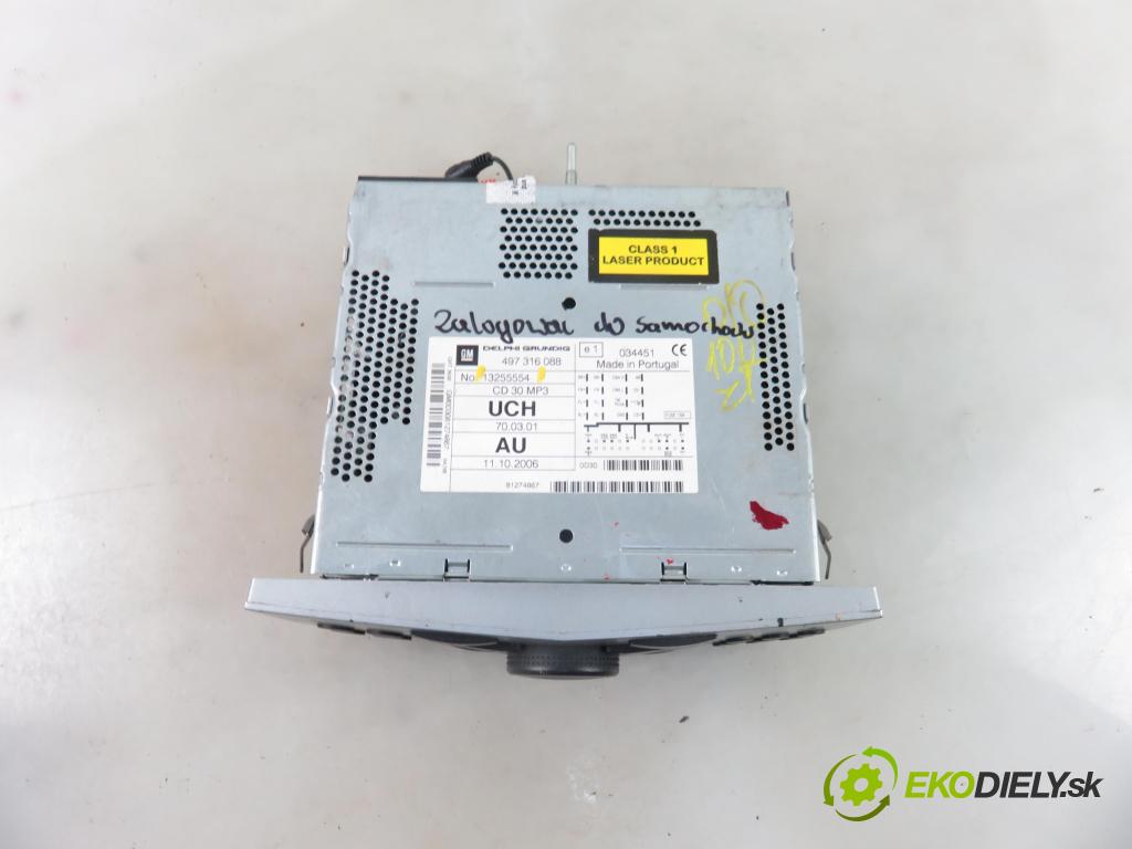 OPEL ASTRA H GTC (L08) HB 2005 66,00 1.4 - Z 14 XEP 1364,00 RADIO 13255554