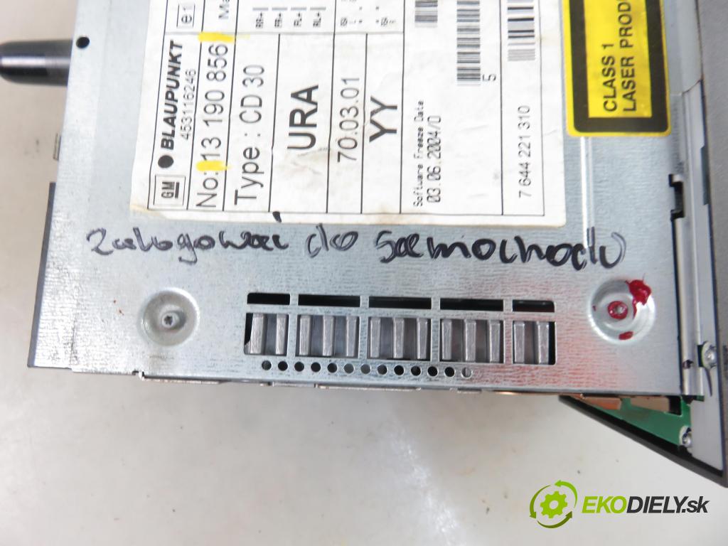 OPEL ASTRA H Kombi (A04) KOMBI 2005 110,00 1.9 CDTI - Z 19 DTH 1910,00 RADIO CD 13190856