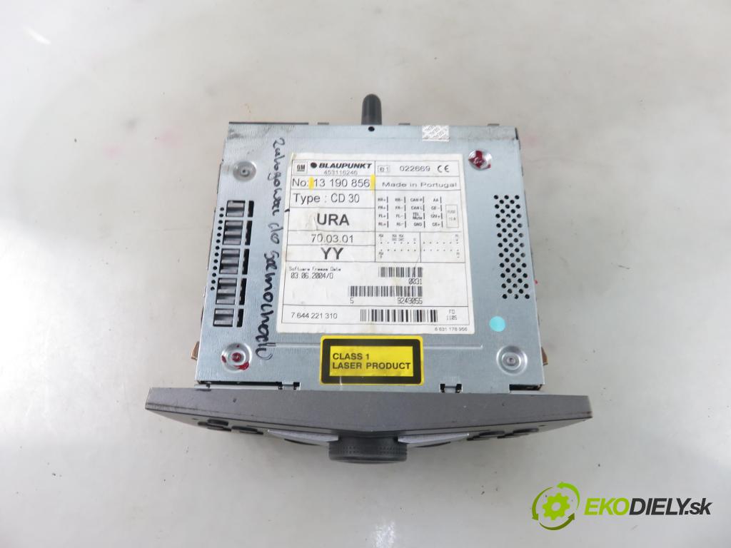 OPEL ASTRA H Kombi (A04) KOMBI 2005 110,00 1.9 CDTI - Z 19 DTH 1910,00 RADIO CD 13190856