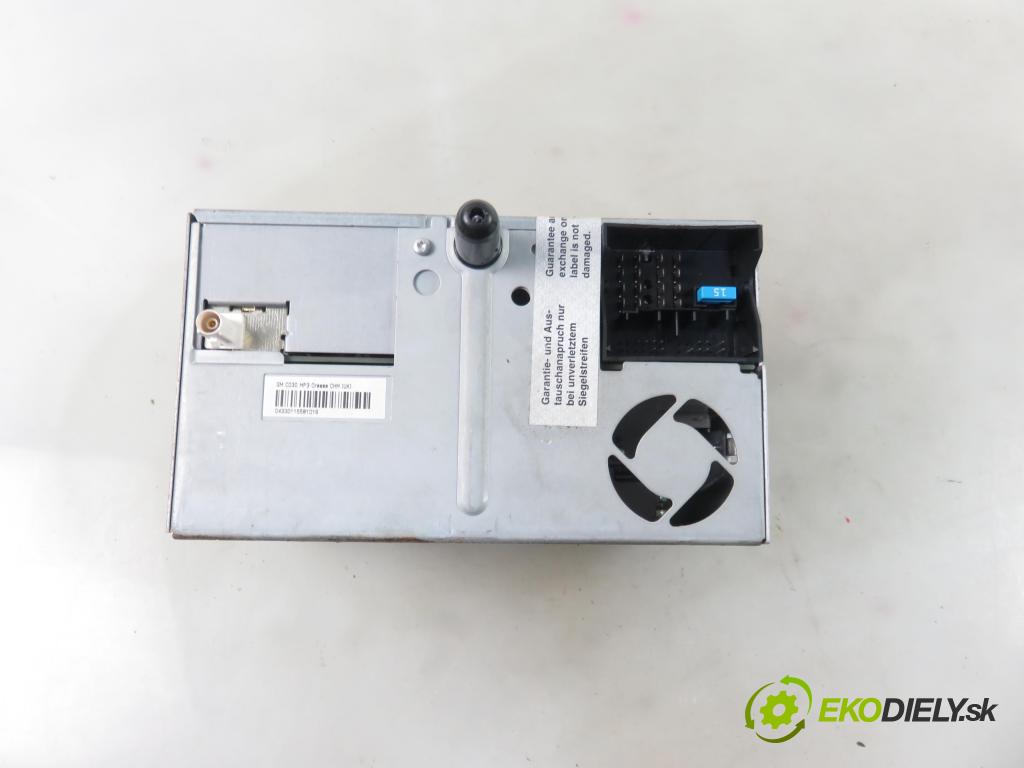 OPEL ASTRA H GTC (L08) HB 2007 74,00 1.7 CDTi - Z 17 DTH 1686,00 RADIO CD 13251048