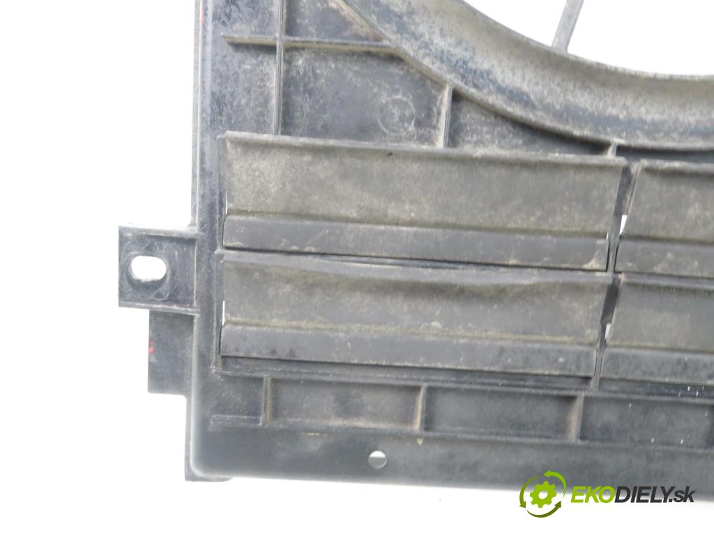 VW TOURAN (1T1, 1T2) MINIVAN 2004 100,00 2.0 TDI PD 16V 136 - AZV 1968,00 Ventilátor chladič vody 1K0121207G ; 1K0121205B