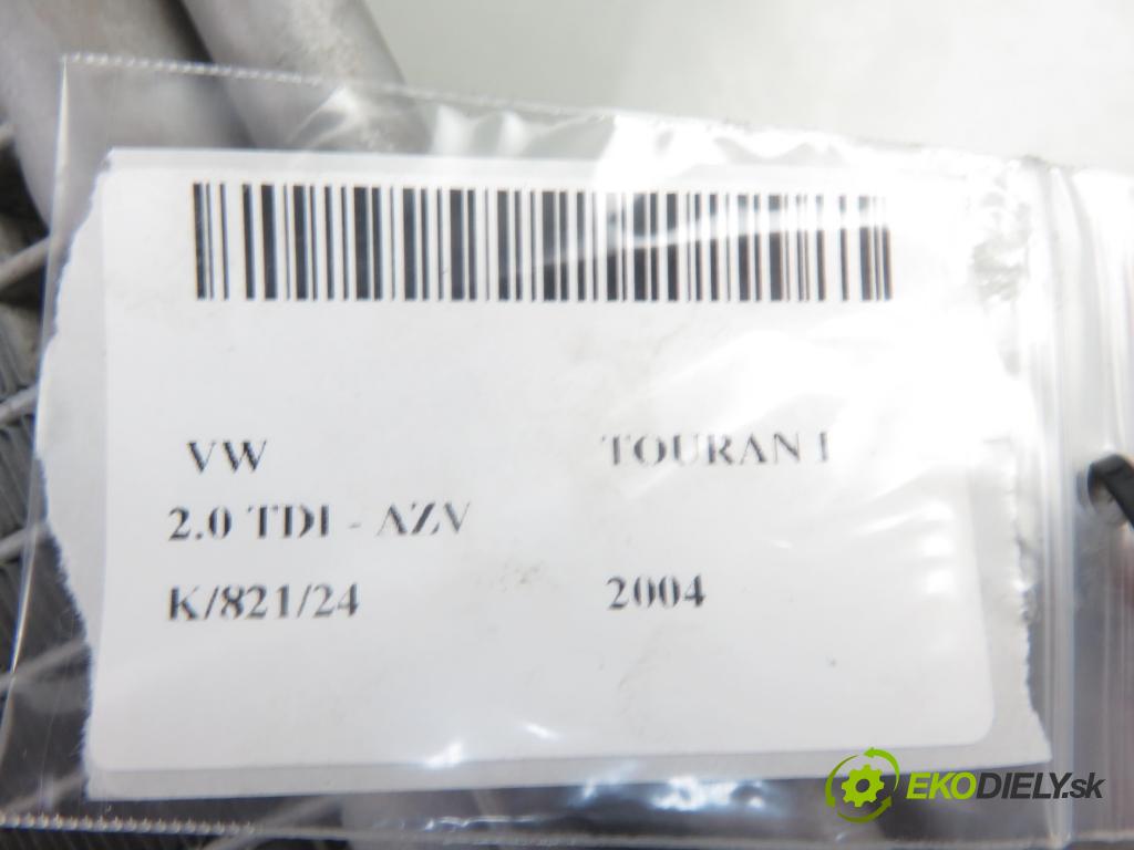 VW TOURAN (1T1, 1T2) MINIVAN 2004 100,00 2.0 TDI PD 16V 136 - AZV 1968,00 chladič klimatizácie  (Chladiče klimatizácie)