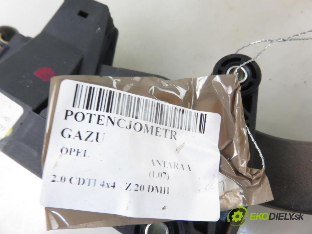 OPEL ANTARA A (L07) SUV 2007 110,00 2.0 CDTI 4x4 - Z 20 DMH 1991,00 Potenciometer plynu 96625893 (Pedále)