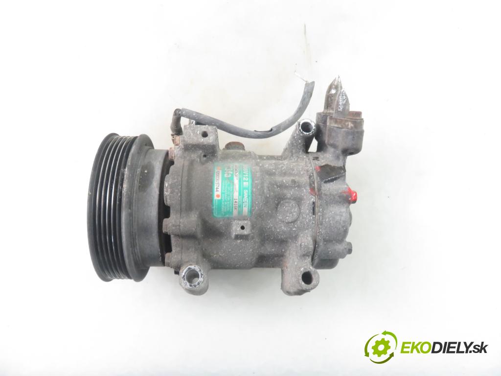 RENAULT CLIO II (BB_, CB_) HB 2003 48,00 1.5 dCi 65 - K9K 704 1461,00 KOMPRESOR: klimatizácie 8200315744 (Kompresor klimatizácie)