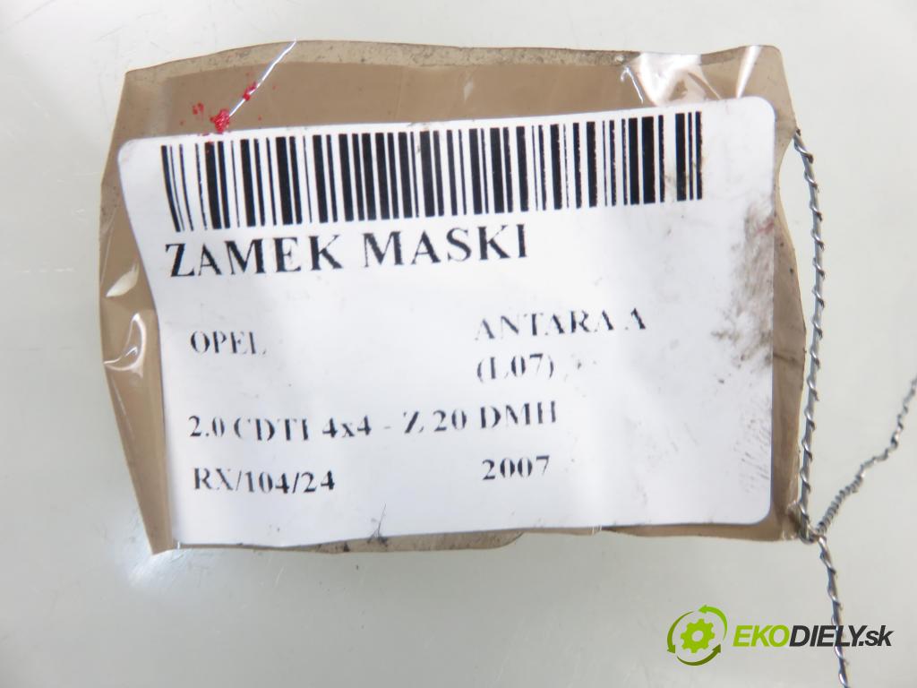 OPEL ANTARA A (L07) SUV 2007 110,00 2.0 CDTI 4x4 - Z 20 DMH 1991,00 zámok kapoty