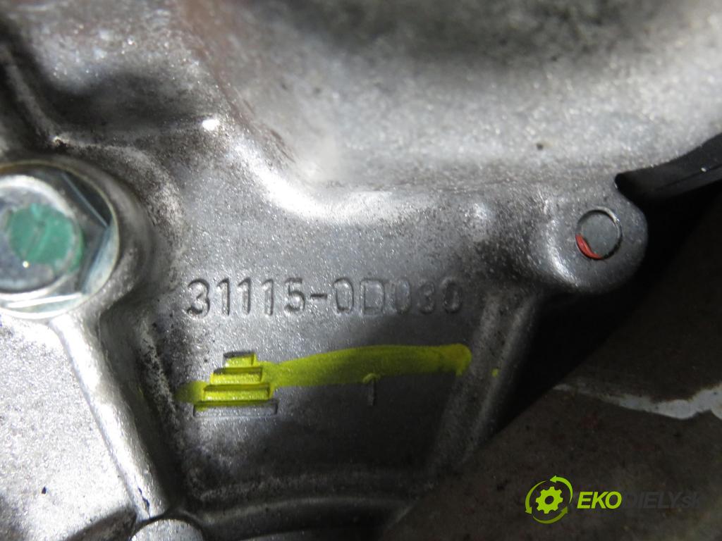 TOYOTA YARIS (_P1_) HB 2004 55,00 1.4 D-4D (NLP10_) - 1ND-TV 1364,00 Prevodovka MANUALNA 311150D030