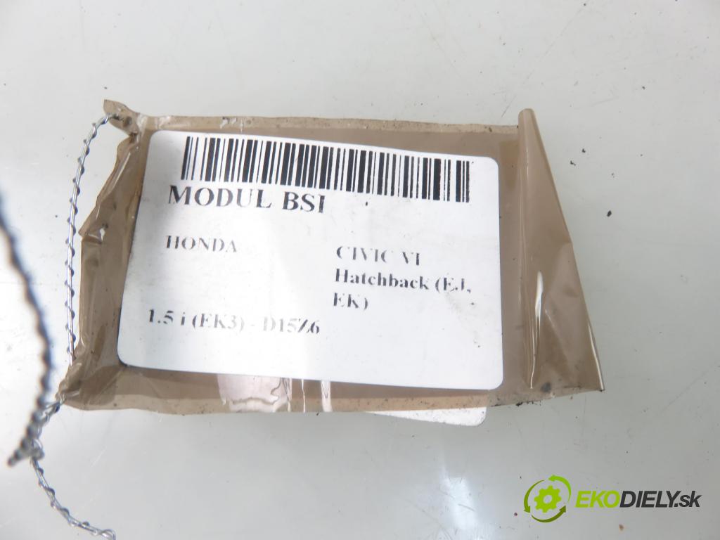 HONDA CIVIC VI Hatchback (EJ, EK) HB 1998 84,00 1.5 i (EK3) - D15Z6 1493,00 MODUL BSI 38600S04G1