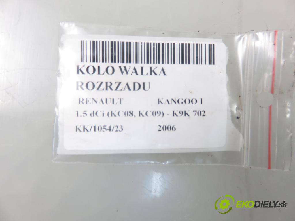RENAULT KANGOO (KC0/1_) KOMBIVAN 2006 60,00 1.5 dCi 80 - K9K 702 1461,00 řemenice vačky VAČKOVÁ HŘÍDEL: 053729