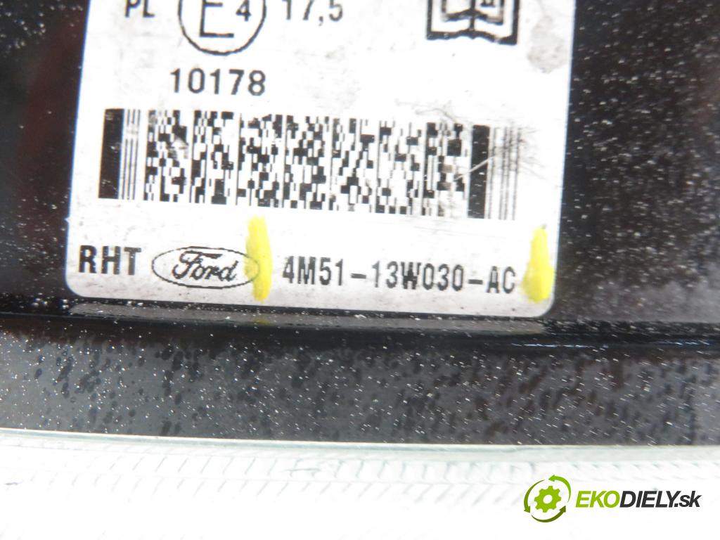 FORD FOCUS II Turnier (DA_, FFS, DS) KOMBI 2004 80,00 1.6 TDCi 109 - G8DB 1560,00 Svetlo LP 4M5113W030AC