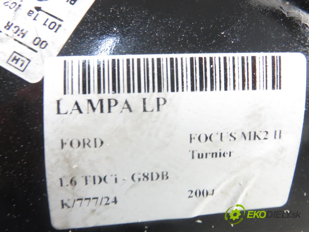 FORD FOCUS II Turnier (DA_, FFS, DS) KOMBI 2004 80,00 1.6 TDCi 109 - G8DB 1560,00 Svetlo LP 4M5113W030AC