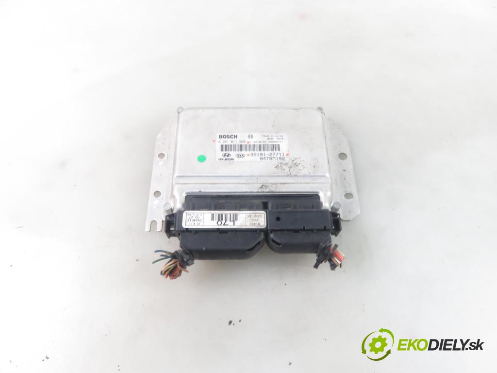 HYUNDAI GETZ (TB) HB 2003 60,00 1.5 CRDi - D3EA 1493,00 Riadiaca jednotka Motor 0281011260 ; 3910127711