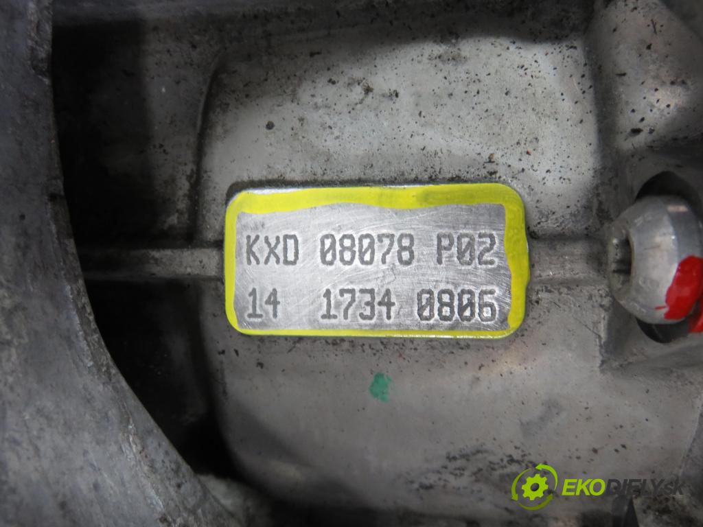 VW TOURAN (1T1, 1T2) MINIVAN 2008 77,00 1.9 TDI - BLS 1896,00 Prevodovka MANUALNA KXD
