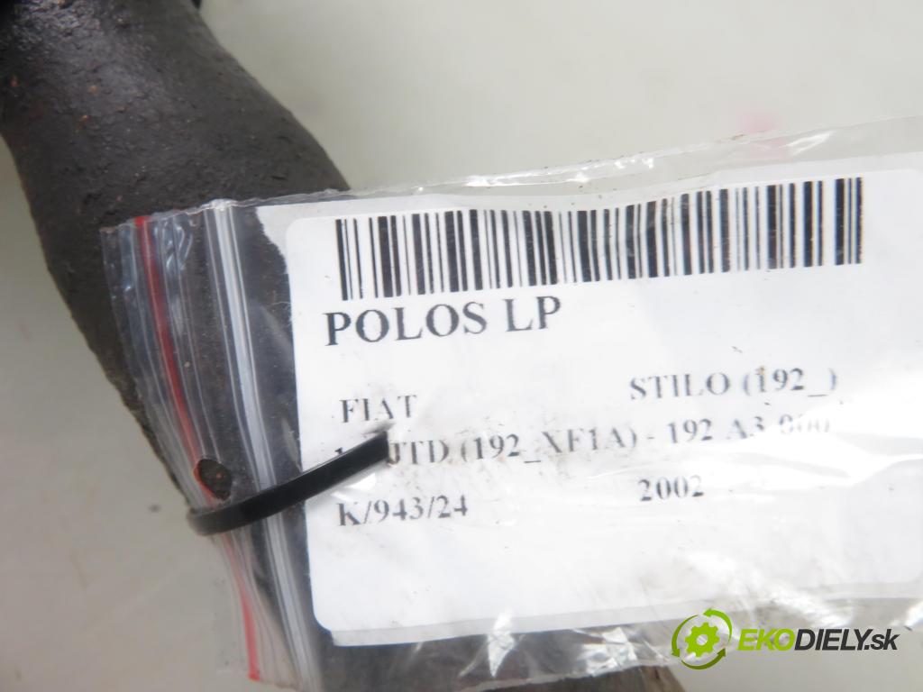 FIAT STILO (192_) HB 2002 59,00 1.9 JTD (192_XF1A) - 192 A3.000 1910,00 Poloos LP