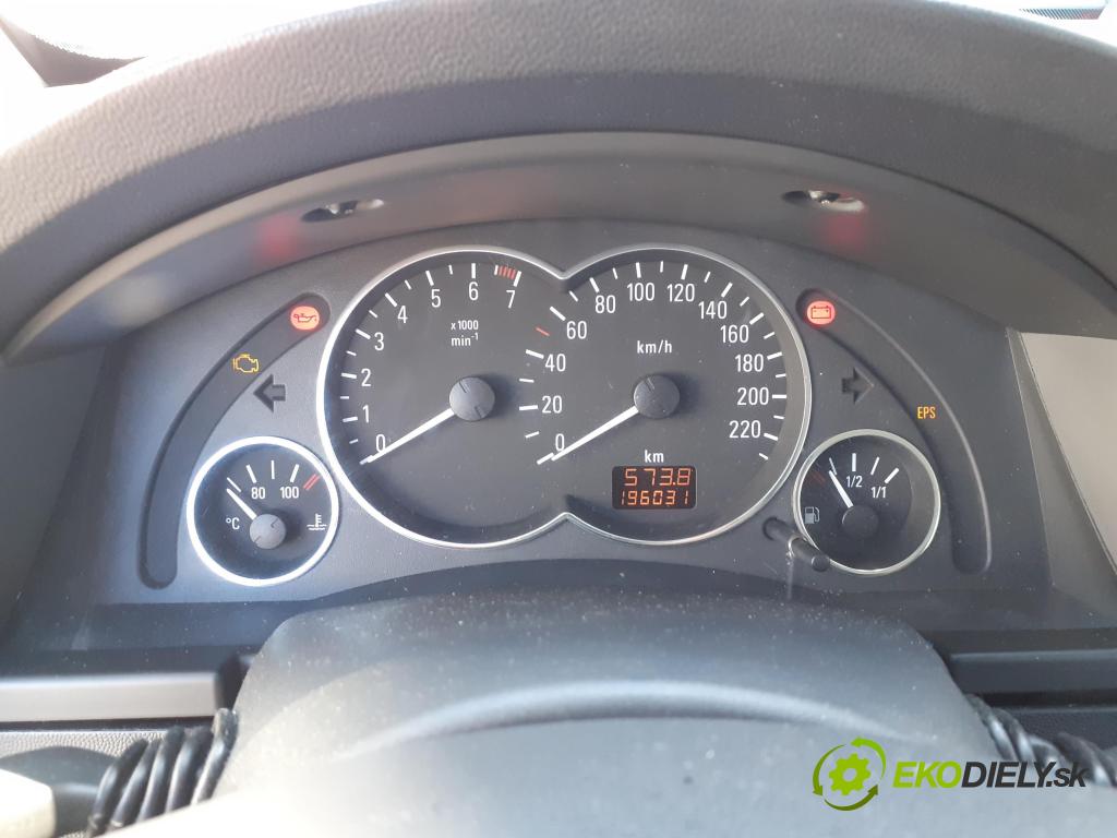 OPEL MERIVA A nadwozie wielkoprzestrzenne (MPV) (X03) HB 2004 74,00 1.6 16V - Z 16 XE 1598,00 prístrojovka elektrický 13173382XU