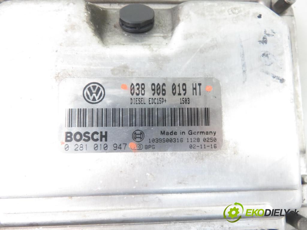 SEAT CORDOBA (6L2) SEDAN 2003 74,00 1.9 TDI - ATD 1896,00 Riadiaca jednotka Motor 038906019HT ; 0281010947