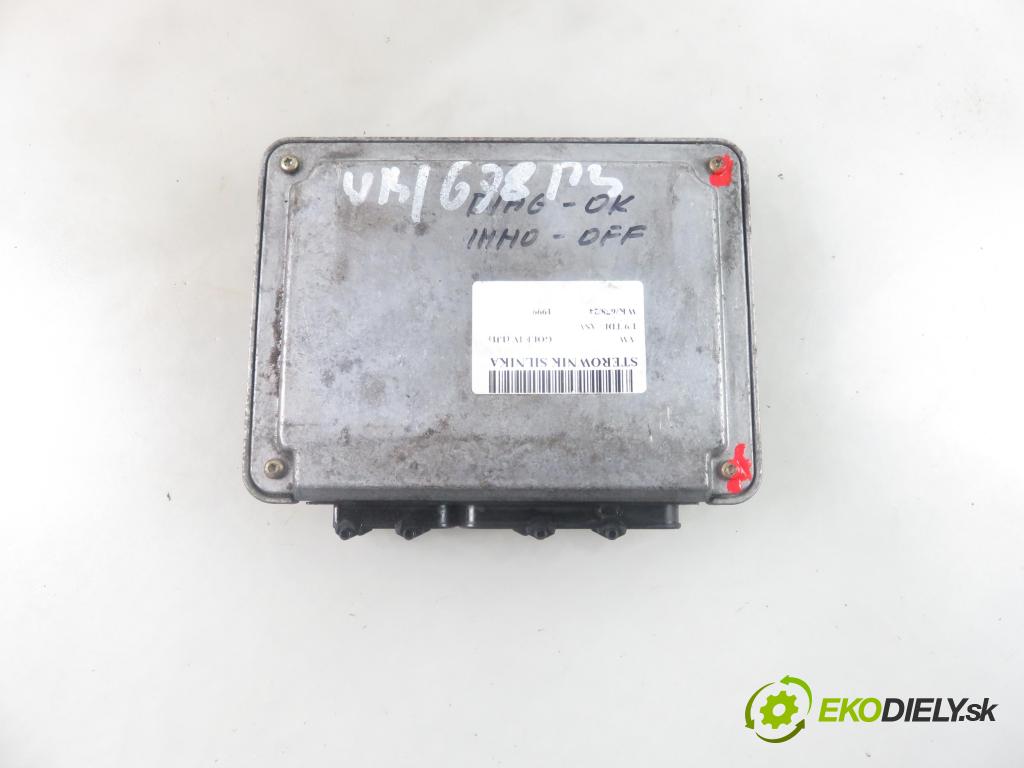 VW GOLF IV (1J1) HB 1999 81,00 1.9 TDI 110 - ASV 1896,00 Riadiaca jednotka Motor 038906018BM ; 0281001846