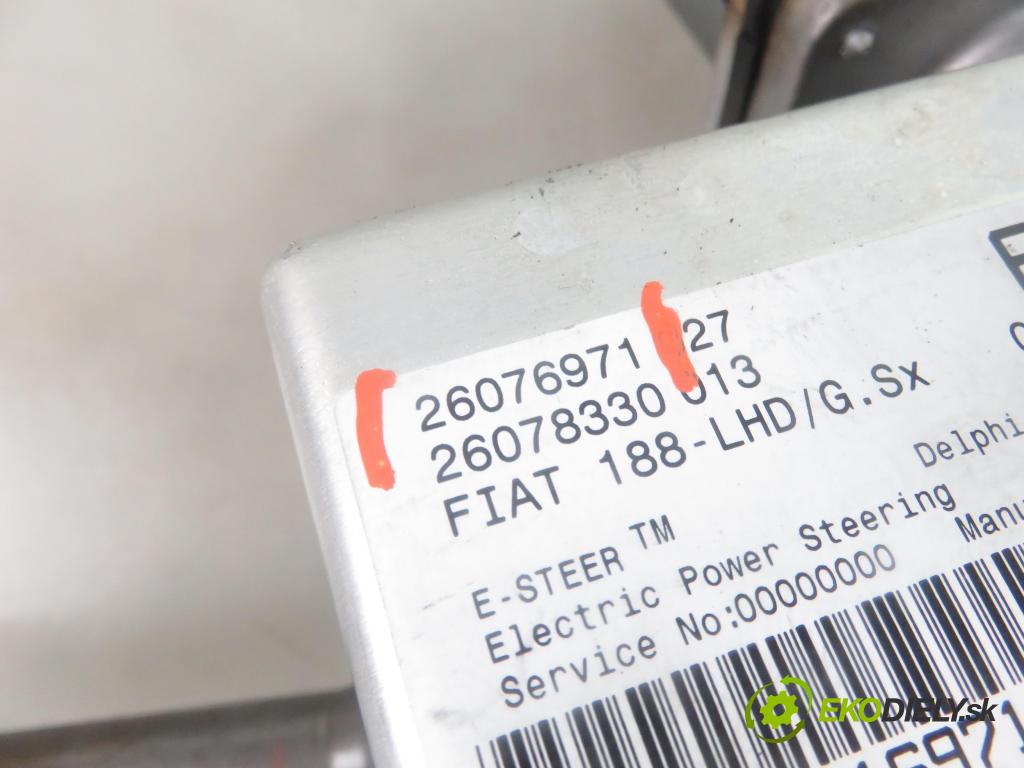 FIAT PUNTO (188_) HB 2001 44,00 1.2 60 - 188 A4.000 1242,00 serv/podporovanie elektrické 26076971 ; 26078330