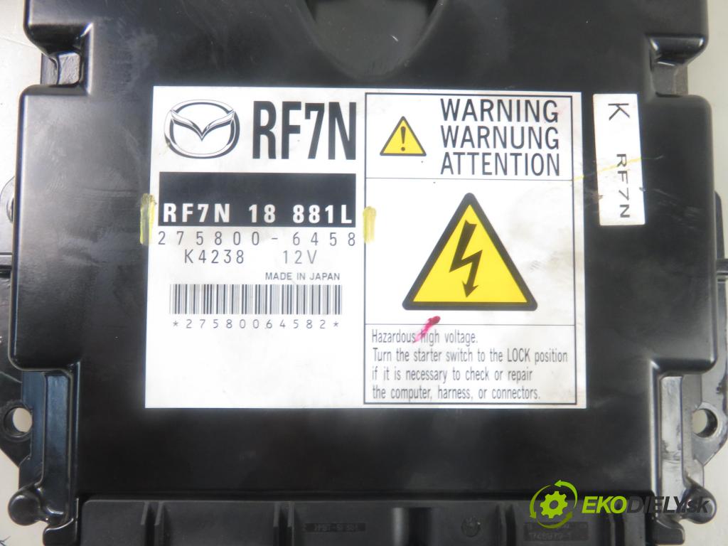 MAZDA 5 (CR19) MINIVAN 2006 81,00 2.0 MZR-CD 110 - RF7J 1998,00 Riadiaca jednotka Motor 2758006458 ; RF7N18881L