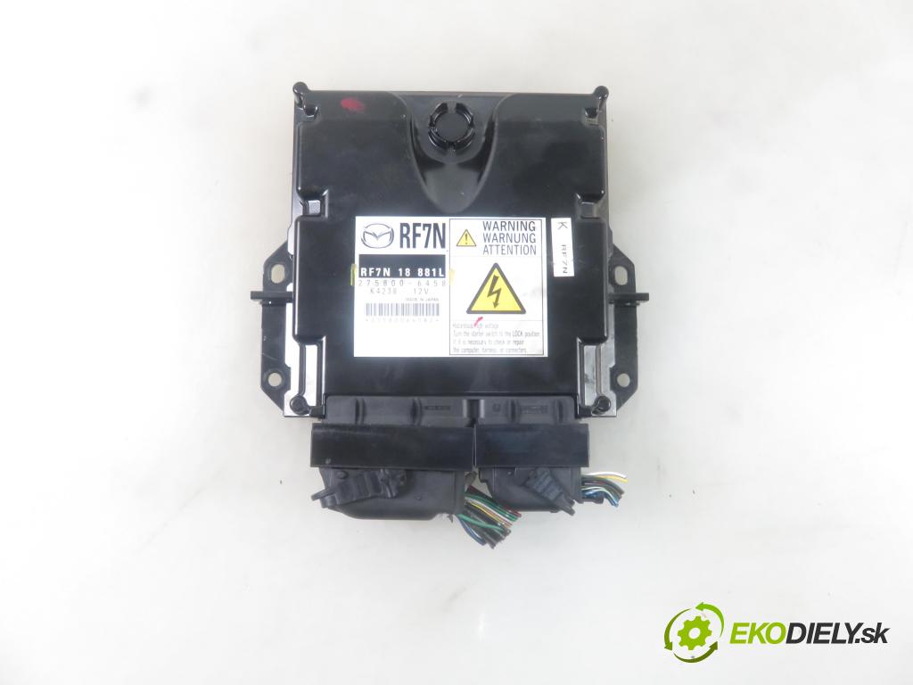 MAZDA 5 (CR19) MINIVAN 2006 81,00 2.0 MZR-CD 110 - RF7J 1998,00 Riadiaca jednotka Motor 2758006458 ; RF7N18881L