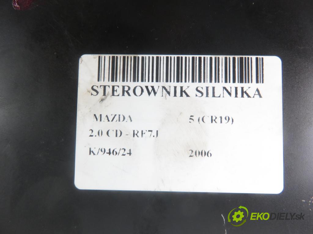 MAZDA 5 (CR19) MINIVAN 2006 81,00 2.0 MZR-CD 110 - RF7J 1998,00 Riadiaca jednotka Motor 2758006458 ; RF7N18881L