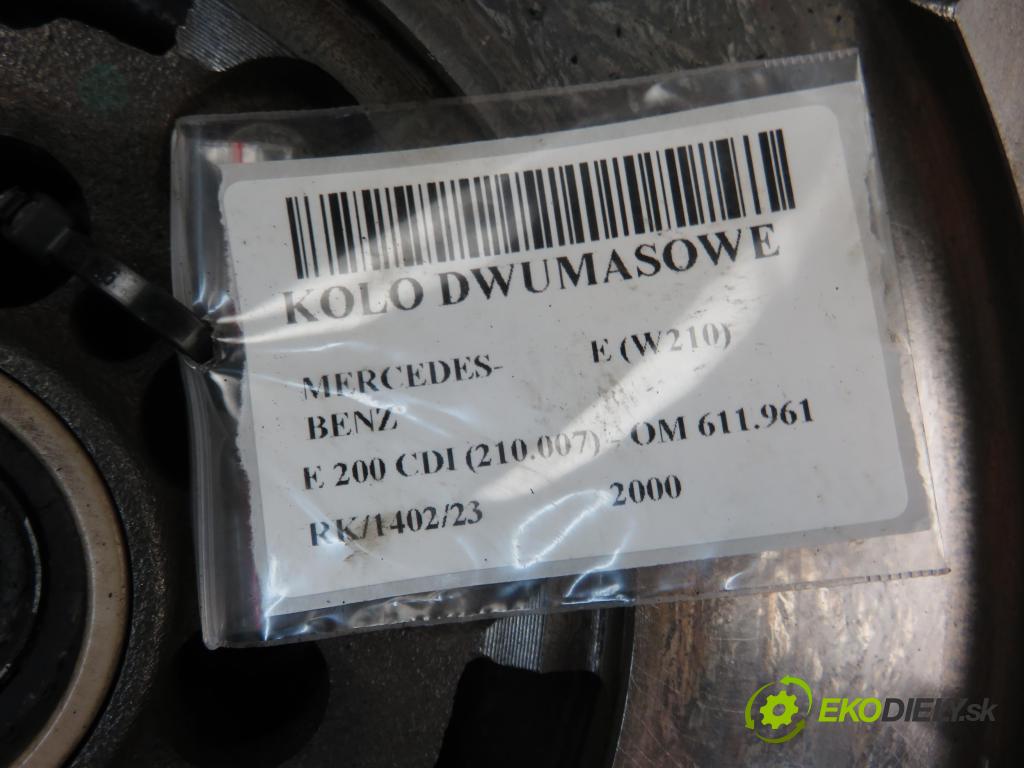MERCEDES-BENZ KLASA E (W210) SEDAN 2000 75,00 E 200 CDI (210.007) - OM 611.961 2148,00 Koleso dvojhmota