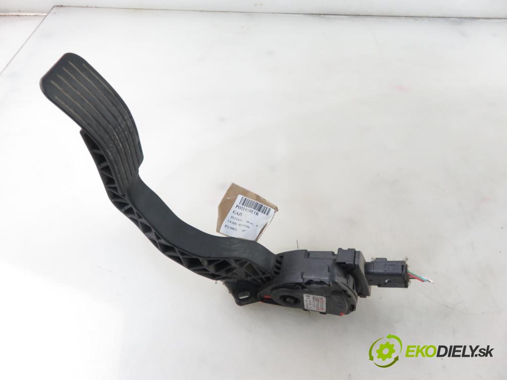 PEUGEOT 308 (4A_, 4C_) HB 2007 80,00 1.6 HDi - 9HZ (DV6TED4) 1560,00 Potenciometer plynu 9681530380 ; 6PV009083 (Pedále)