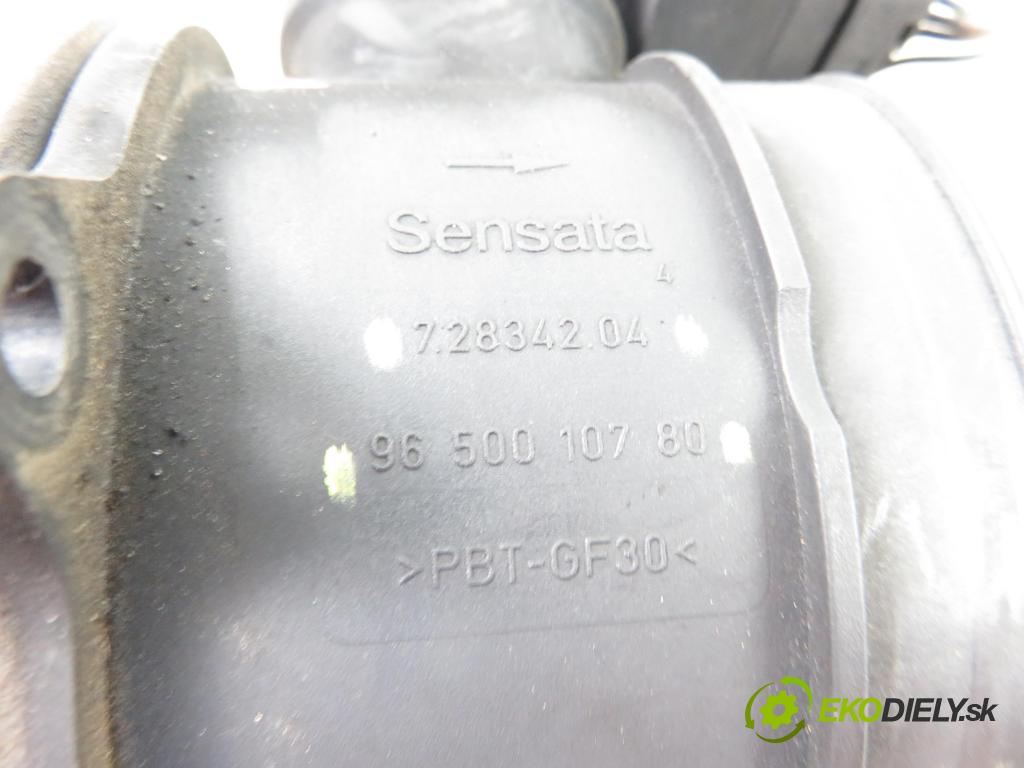 PEUGEOT 308 (4A_, 4C_) HB 2007 80,00 1.6 HDi - 9HZ (DV6TED4) 1560,00 váha vzduchu vzduchu 9650010780 ; 72834204