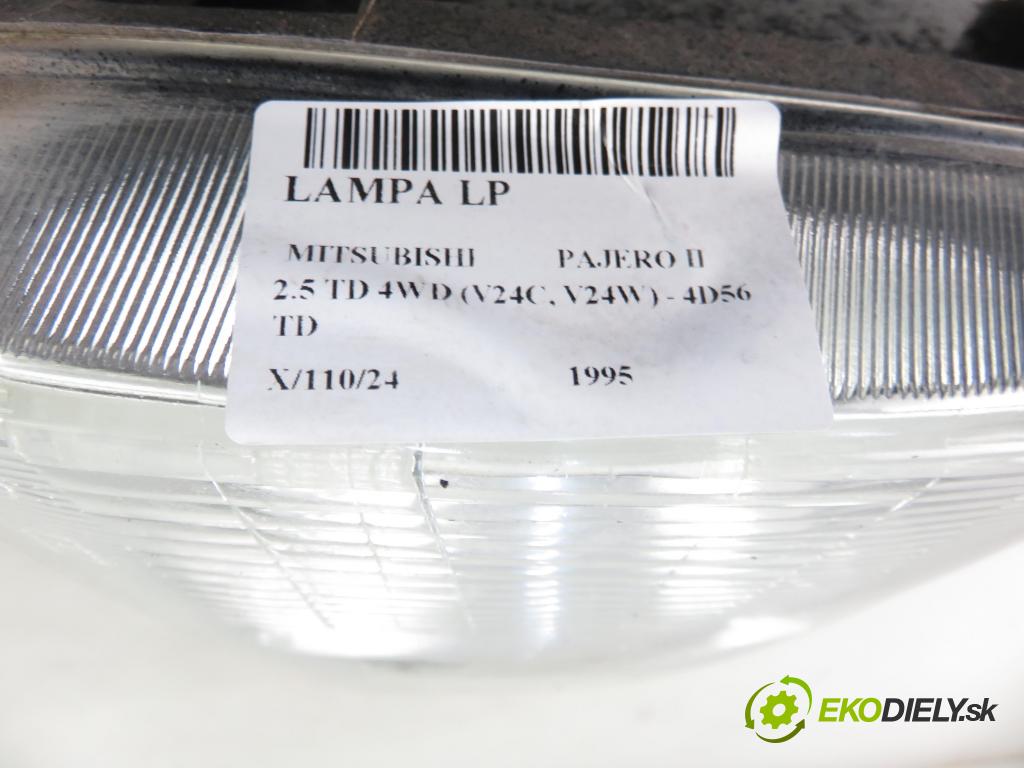 MITSUBISHI PAJERO II (V3_W, V2_W, V4_W) TERENOWY 1995 73,00 2.5 TD 99 - 4D56 TD 2477,00 Svetlo LP 11037746