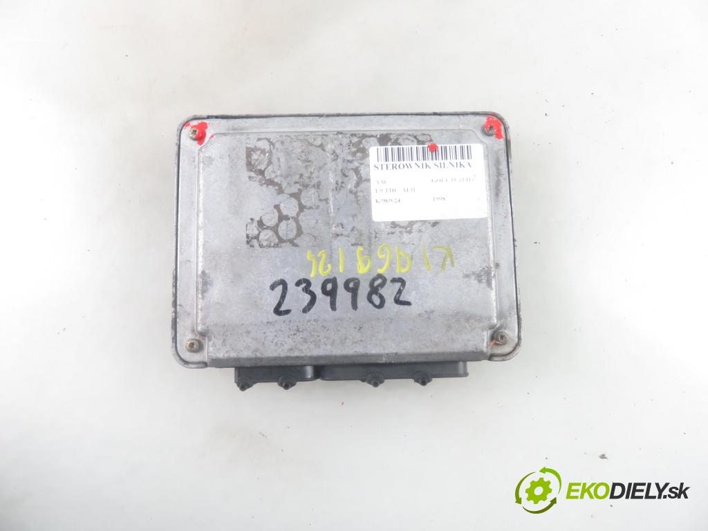 VW GOLF IV (1J1) HB 1998 66,00 1.9 TDI 90 - ALH 1896,00 Riadiaca jednotka Motor 038906018AN ; 0281001733