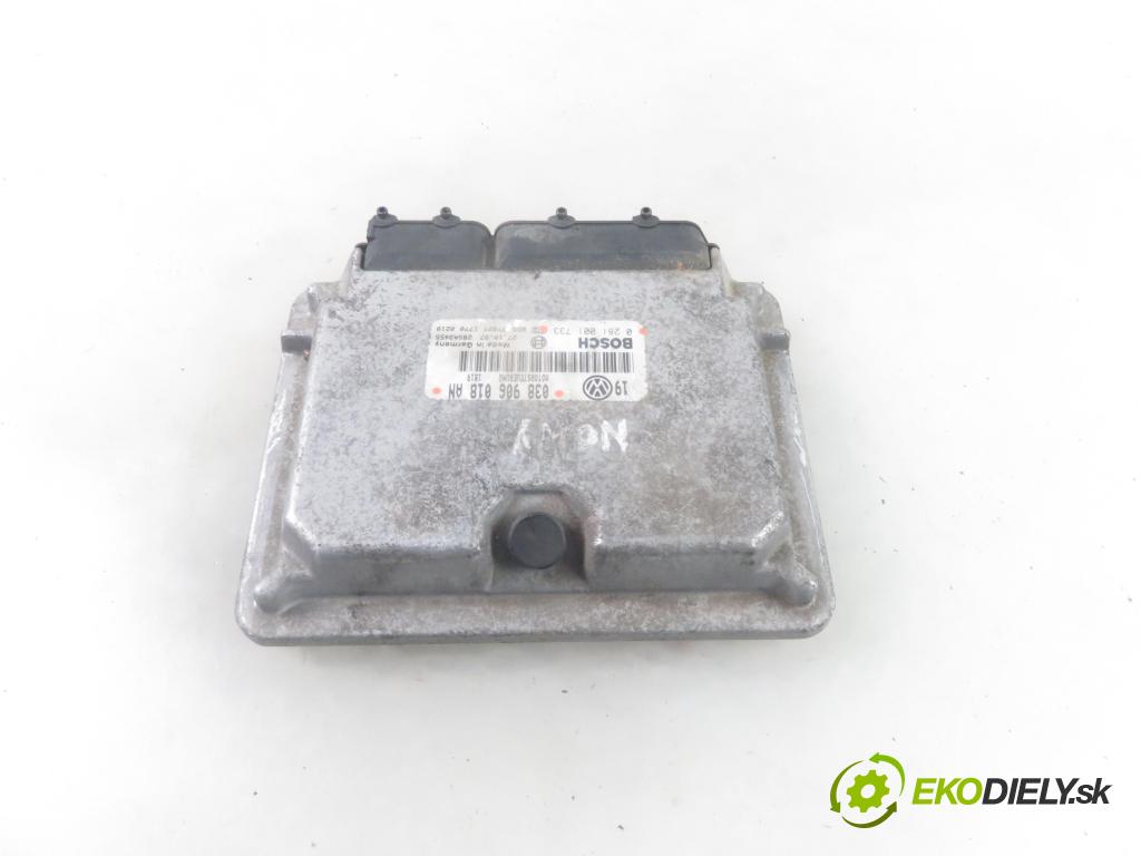 VW GOLF IV (1J1) HB 1998 66,00 1.9 TDI 90 - ALH 1896,00 Riadiaca jednotka Motor 038906018AN ; 0281001733