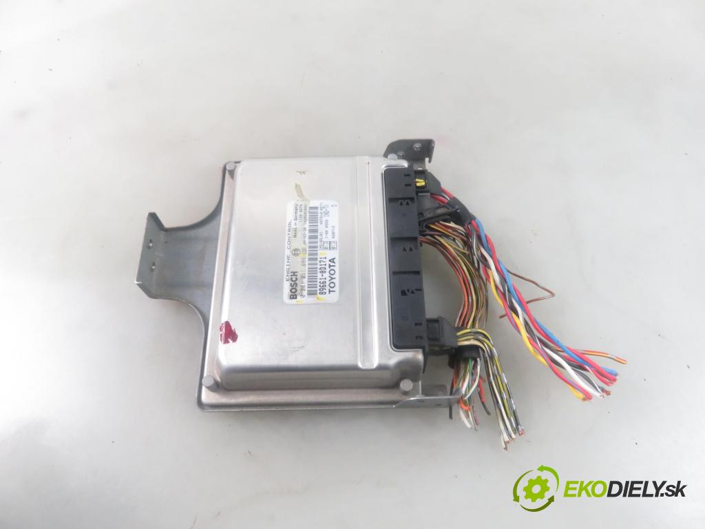TOYOTA YARIS (_P1_) HB 2004 55,00 1.4 D-4D (NLP10_) - 1ND-TV 1364,00 Riadiaca jednotka Motor 896610D171 ; 0281011651