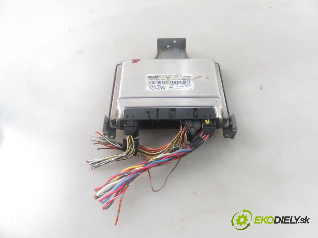TOYOTA YARIS (_P1_) HB 2004 55,00 1.4 D-4D (NLP10_) - 1ND-TV 1364,00 Riadiaca jednotka Motor 896610D171 ; 0281011651