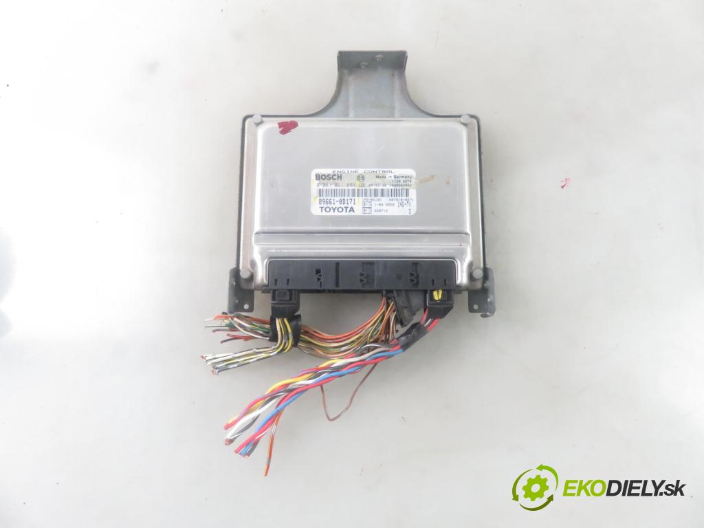 TOYOTA YARIS (_P1_) HB 2004 55,00 1.4 D-4D (NLP10_) - 1ND-TV 1364,00 Riadiaca jednotka Motor 896610D171 ; 0281011651